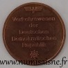 GERMANY - MEDAL - TRANSPORTATION OF THE DEMOCRATIC REPUBLIC OF GERMANY