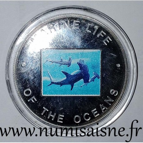 UGANDA - KM 107 - 1,000 SHILLING 2002 - Hammerhead sharks