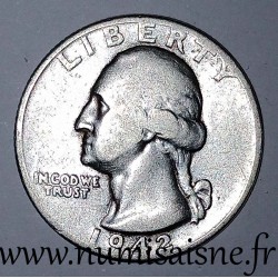 UNITED STATES - KM 164 - 1/4 DOLLAR 1942 D - Denver - GEORGE WASHINGTON