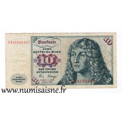 DEUTSCHLAND - PICK 31 d - FEDERAL REPUBLIC - 10  DEUTSCHE MARK - 2.01.1980