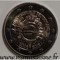 ALLEMAGNE - 2 EURO 2012 F - Stuttgart - 10 ANS DE L'EURO