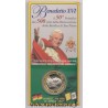 MEDAL - POPE - BENEDICT XVI - 500 YEARS OF THE RENOVATION OF SAINT PIERRE'S BASILICA