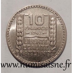 FRANKREICH - KM 908 - 10 FRANCS 1947 - TYP TURIN - Kurze Blätter