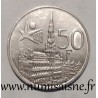 BELGIEN - KM 150.1 - 50 FRANCS 1958 - BAUDOUIN - Flämische Legende