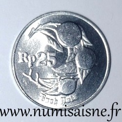 INDONESIA - KM 55 - 25 RUPIAH 1994 - NUTMEG