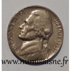 ETATS UNIS - KM A 192 - 5 CENTS 1957 - Philadelphie - THOMAS JEFFERSON