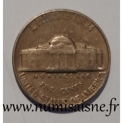 ETATS UNIS - KM 192 - 5 CENTS 1946 - Philadelphie - THOMAS JEFFERSON