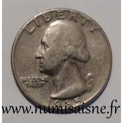 ETATS UNIS - KM A 164 a - 1/4 DOLLAR 1965 - Philadelphie - GEORGE WASHINGTON