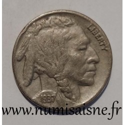 UNITED STATES - KM 134 - 5 CENTS 1937 - BUFFALO