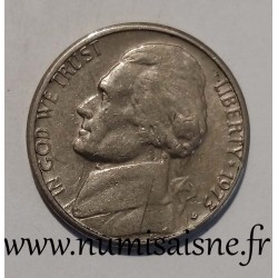 VEREINIGTE STAATEN - KM 192 - 5 CENTS 1973 D - Denver  - THOMAS JEFFERSON