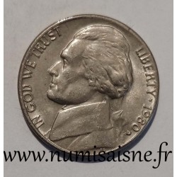 VEREINIGTE STAATEN - KM 192 - 5 CENTS 1980 D - Denver  - THOMAS JEFFERSON