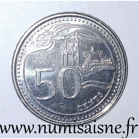 SINGAPORE - KM 348 - 50 CENTS 2013 - The Port