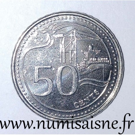 SINGAPORE - KM 348 - 50 CENTS 2015 - The Port