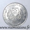 SINGAPOUR - KM 52 - 20 CENTS 1985 - Calliandre