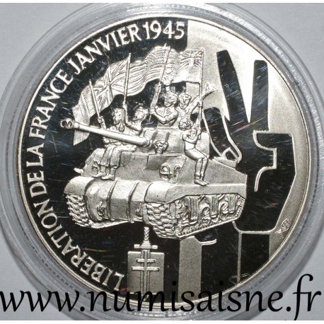 FRANCE - MÉDAILLE - SECONDE GUERRE MONDIALE 1939-1945 - LIBERATION DE LA FRANCE - JANVIER 1945