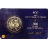 BELGIEN - 2 EURO 2021 - CHARLES V - Coincard