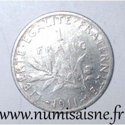 FRANCE - KM 844 - 1 FRANC 1911 - TYPE SOWER