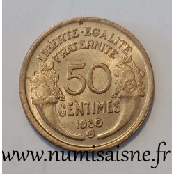 GADOURY 423 - 50 CENTIMES 1939 B - Bruxelles - TYPE MORLON - KM 894