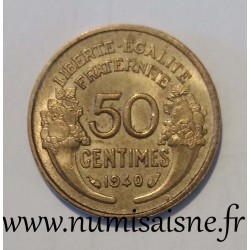 FRANKREICH - KM 894 - 50 CENTIMES 1940 - TYP MORLON