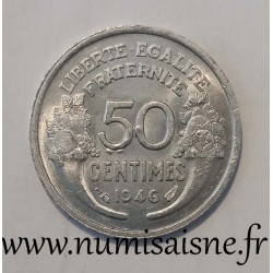 FRANKREICH - KM 894 - 50 CENTIMES 1946 - TYP MORLON