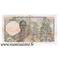 Französisch Westafrika - PICK 42 - 1.000 FRANCS - 05/10/1955