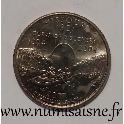 ETATS UNIS - KM 346 - 1/4 DOLLAR 2004 D - Denver - MISSOURI