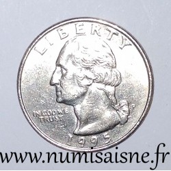 ÉTATS UNIS - KM 164a - 1/4 DOLLAR 1995 P - Philadélphie