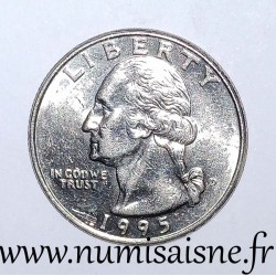 ÉTATS UNIS - KM 164a - 1/4 DOLLAR 1995 D - Denver