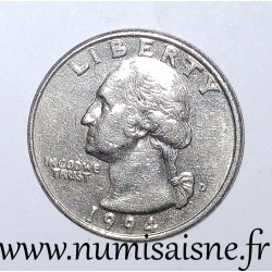 ÉTATS UNIS - KM 164a - 1/4 DOLLAR 1994 D - Denver