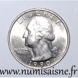 UNITED STATES - KM 164a - 1/4 DOLLAR 1990 D - Denver