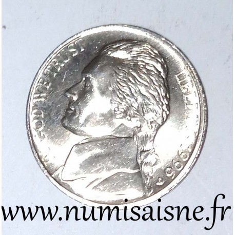 VEREINIGTE STAATEN - KM 192 - 5 CENTS 1996 D - Denver - THOMAS JEFFERSON