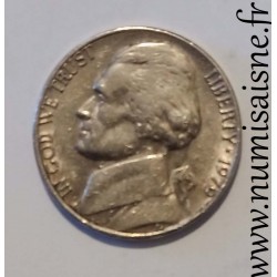 ETATS UNIS - KM 192 - 5 CENTS 1979 - Philadelphie - THOMAS JEFFERSON