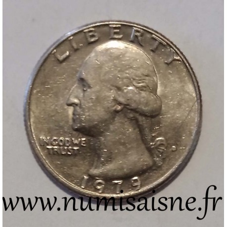 ETATS UNIS - KM A 164 a - 1/4 DOLLAR 1979 D - Denver - GEORGE WASHINGTON