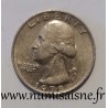 ETATS UNIS - KM A 164 a - 1/4 DOLLAR 1978 - Philadelphie - GEORGE WASHINGTON