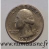 ETATS UNIS - KM A 164 a - 1/4 DOLLAR 1977 D - Denver - GEORGE WASHINGTON