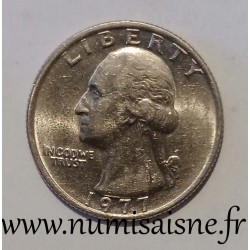 UNITED STATES - KM A 164 a - 1/4 DOLLAR 1977 - Philadelphia - GEORGE WASHINGTON