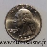 ETATS UNIS - KM A 164 a - 1/4 DOLLAR 1972 - Philadelphie - GEORGE WASHINGTON