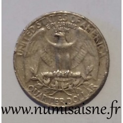 ETATS UNIS - KM 164 a - 1/4 DOLLAR 1967 - Philadelphie - GEORGE WASHINGTON