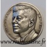 ÉTATS UNIS - MÉDAILLE - PRÉSIDENT JOHN FITZGERALD KENNEDY -  Discours inaugural du 20 janvier 1961