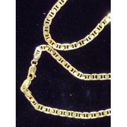 18 CARAT GOLD CHAIN - MARINE MESH