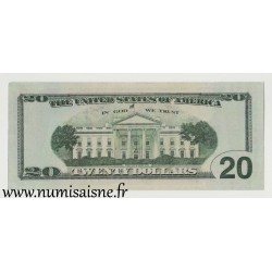 ÉTATS-UNIS - 20 DOLLAR 2017 - Andrew Jackson - Réplique pour le cinéma