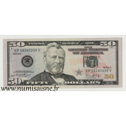 ÉTATS-UNIS - 50 DOLLAR 2017 - Ulysses S. Grant - Réplique pour le cinéma