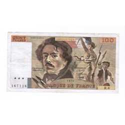 FRANCE - 100 FRANCS DELACROIX - TYPE 1978 - PICK 154