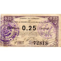 Komitat 59 - LILLE - 25 CENTIMES - 05/1915