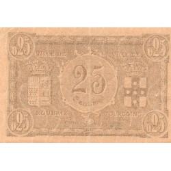 Komitat 59 - ROUBAIX - 25 CENT - UNDATIERT