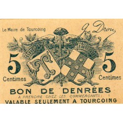 County 59 - TOURCOING - 5 CENTS - UNDATED