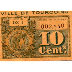 59 - TOURCOING - 10 CENTIMES - NON DATÉ