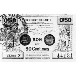 Komitat 59 - VALENCIENNES - 50 CENTIMES - 11/1915