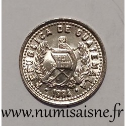 GUATEMALA - KM 276.4 - 5 CENTAVOS 1994 - Ceiba ou arbre Fromager