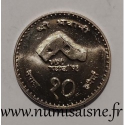 NÉPAL - KM 1118 - 10 RUPEES 1997 - VS 2054